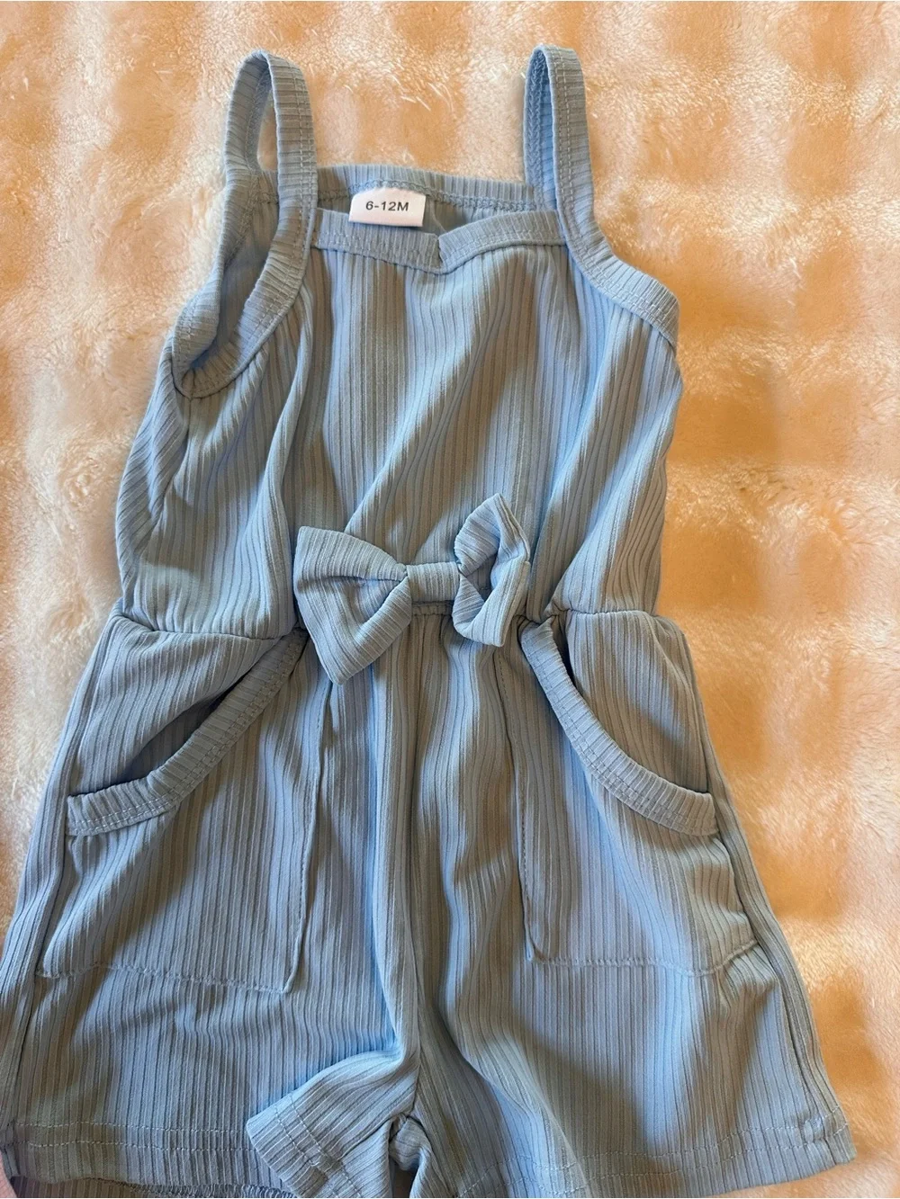 Pink Old Navy Girls' Shirt Dress and Blue Romper Set